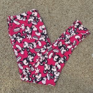 LulaRoe Mickey Mouse leggings